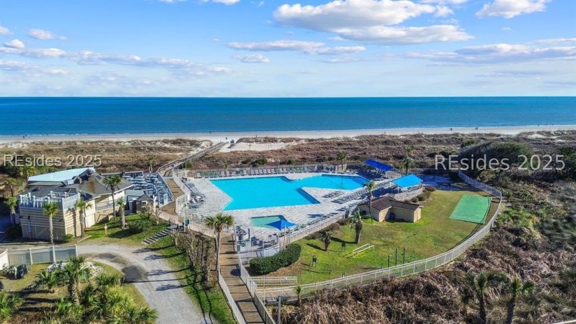 Enjoy Ocean views from the balcony of this first floor 1BR/1BA - Beach Condo for sale in Hilton Head Island, South Carolina on Beachhouse.com