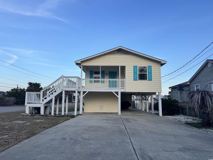 Welcome to this newly renovated raised beach house in the highly - Beach Home for sale in North Myrtle Beach, South Carolina on Beachhouse.com