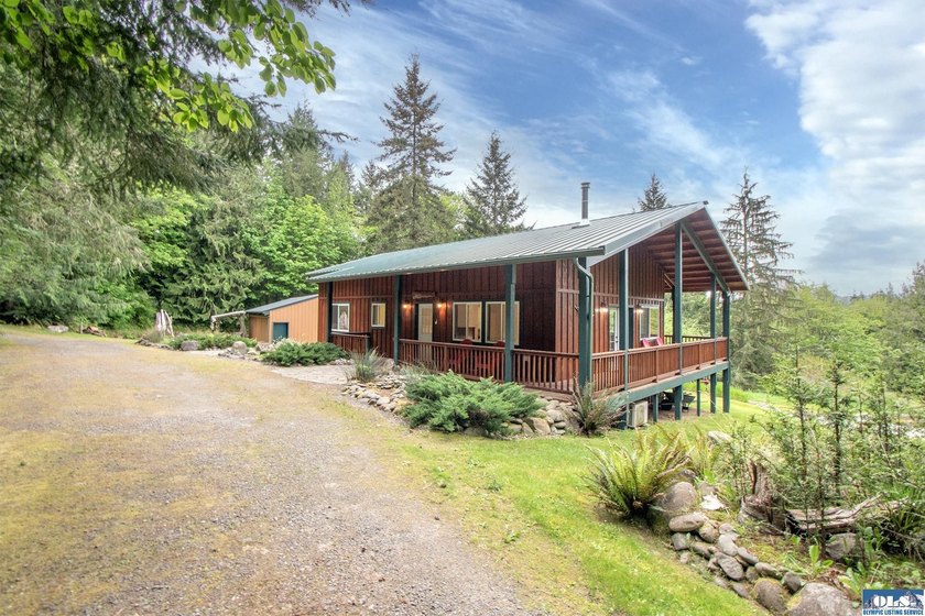 Sweet cedar board-and-batten home on over 5 bucolic acres in the - Beach Home for sale in Port Angeles, Washington on Beachhouse.com