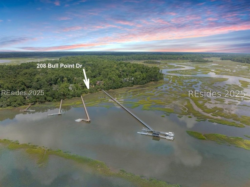 Deep Water Luxury Awaits! Rare Waterfront Lot with Premium Dock - Beach Lot for sale in Seabrook, South Carolina on Beachhouse.com