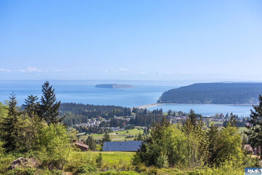 UNOBSTRUCTED salt water views from this 1.21 acre rare flat lot - Beach Lot for sale in Sequim, Washington on Beachhouse.com