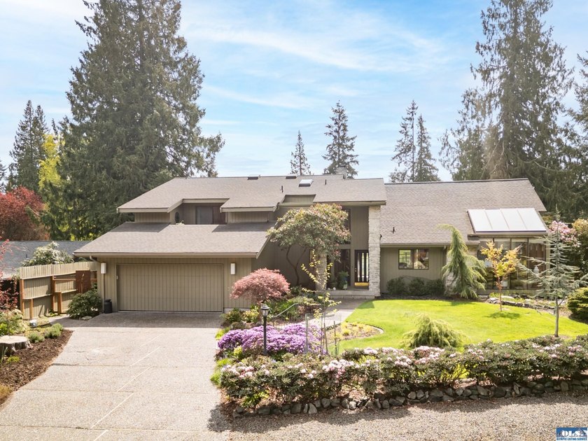 This is a home you feel the moment you enter, architecturally - Beach Home for sale in Sequim, Washington on Beachhouse.com