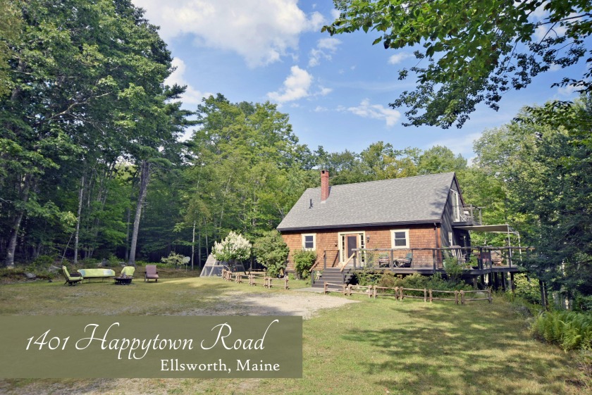 Amongst the beech forests of north Ellsworth, this offering - Beach Home for sale in Ellsworth, Maine on Beachhouse.com