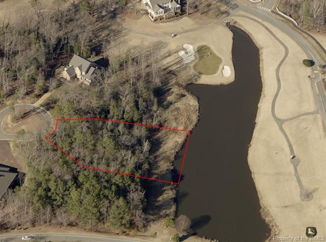 Exceptional golf and pond views from large lot overlooking the - Beach Lot for sale in Williamsburg, Virginia on Beachhouse.com