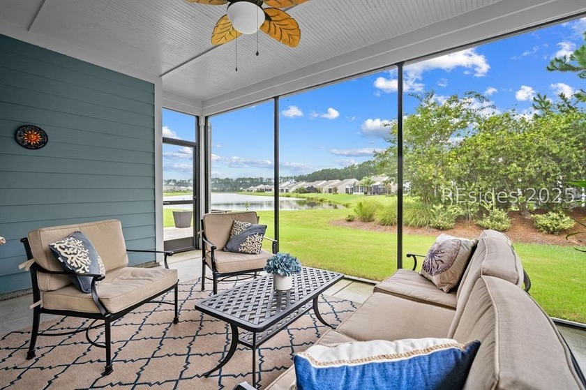 Immaculate Martin Ray Model with Lagoon View. Beautifully - Beach Home for sale in Okatie, South Carolina on Beachhouse.com