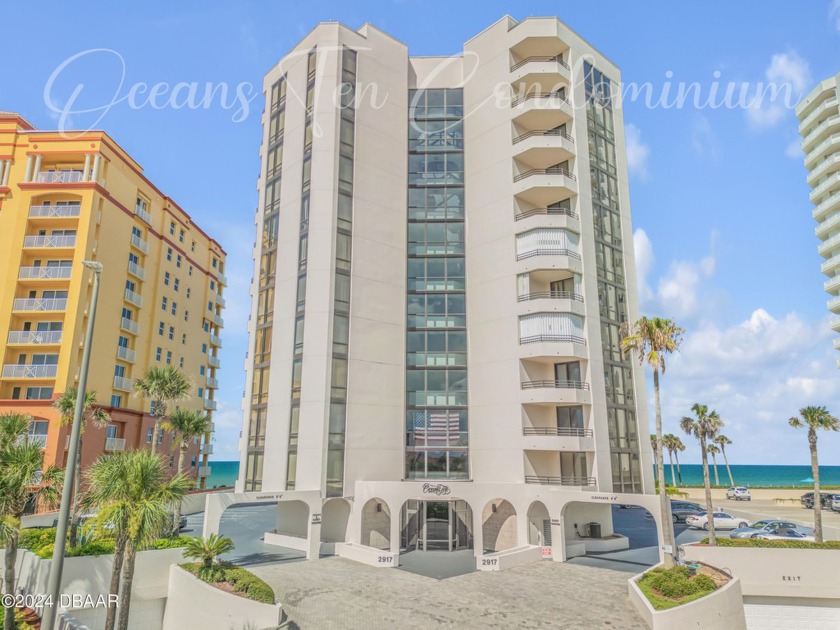 Welcome to Oceans Ten, where luxury meets the sea. As you step - Beach Condo for sale in Daytona Beach, Florida on Beachhouse.com