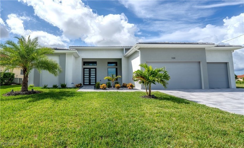 WELCOME TO THIS NEWLY BUILD LUXURY HOME BY THE WATER 3 Bed + Den - Beach Home for sale in Cape Coral, Florida on Beachhouse.com