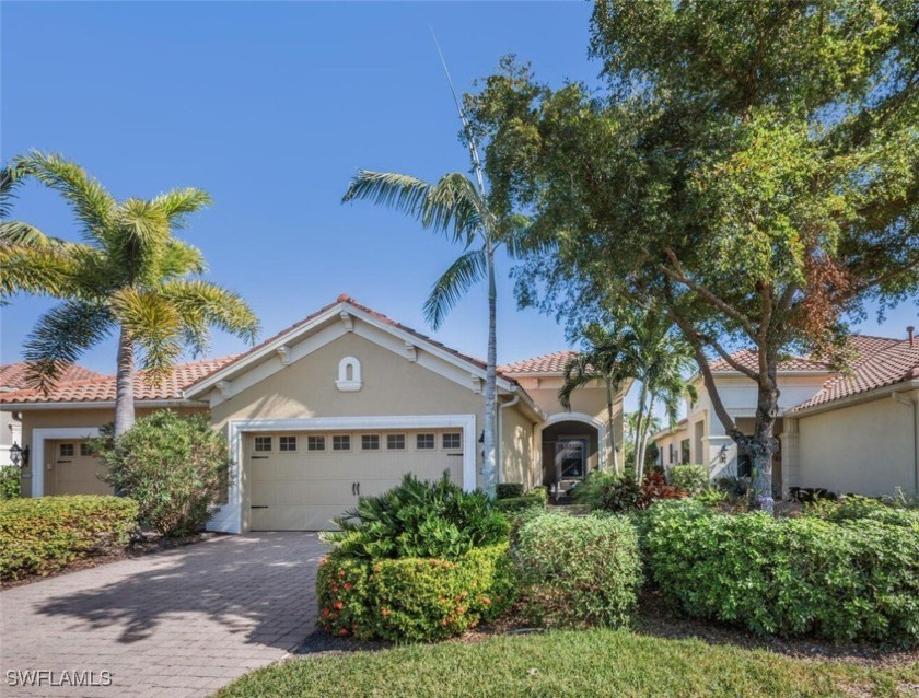 MEDITERRANEAN-STYLE LAKEFRONT VILLA in an intimate NATURAL GAS - Beach Home for sale in Estero, Florida on Beachhouse.com