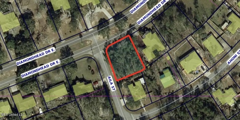 Don't miss this incredible opportunity to own a prime corner lot - Beach Lot for sale in Diamondhead, Mississippi on Beachhouse.com