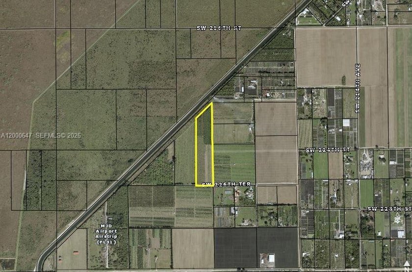 13.117 acres, Zoned: 8900/ AWAIT SPECIFIC ZONING. Located on SW - Beach Acreage for sale in Homestead, Florida on Beachhouse.com