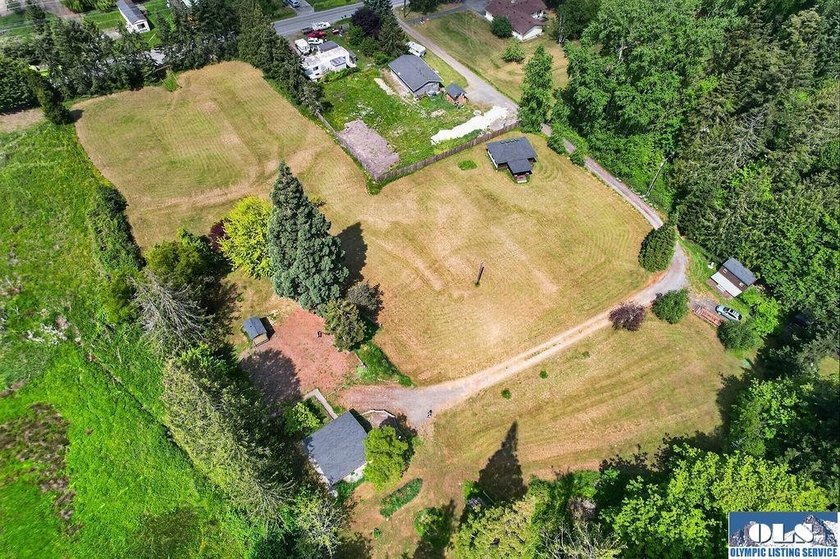 Creekside Property with Multiple Utilities & Improvements. Rare - Beach Acreage for sale in Sequim, Washington on Beachhouse.com