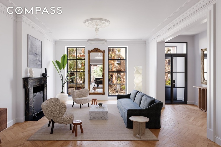 A contemporary behemoth hidden behind a stately, 19th century - Beach Townhome/Townhouse for sale in Brooklyn, New York on Beachhouse.com