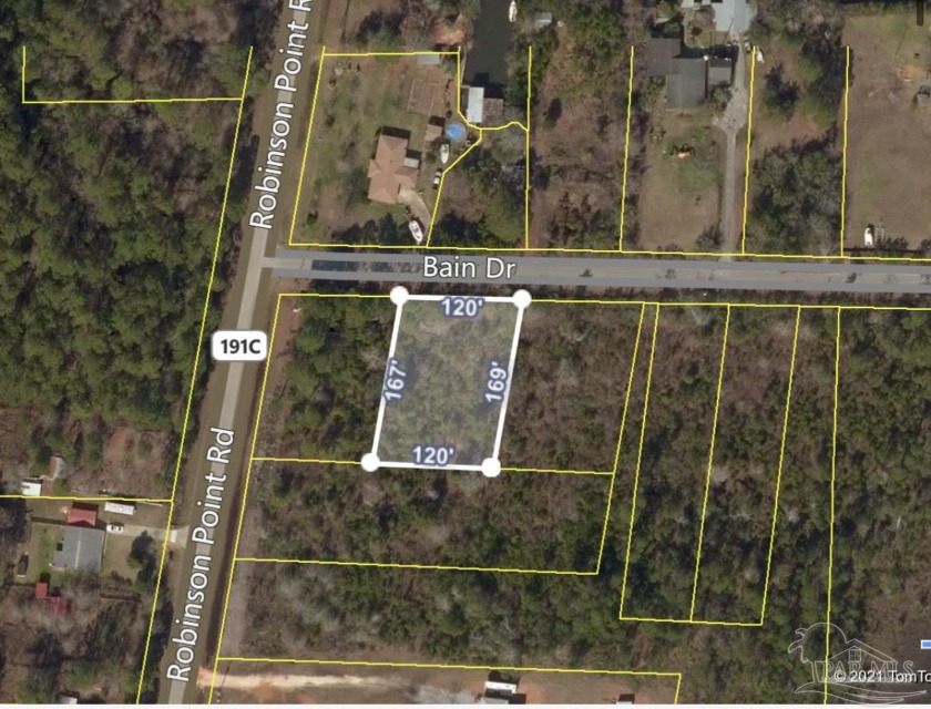COME BUILD YOUR DREAM HOME IN THIS SECLUDED AREA SURROUNDED BY - Beach Lot for sale in Milton, Florida on Beachhouse.com