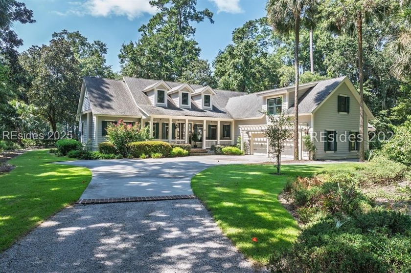 Situated with a panoramic view of the golf course, this - Beach Home for sale in Okatie, South Carolina on Beachhouse.com