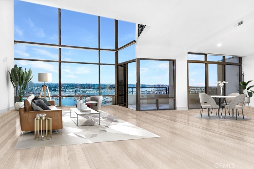Embrace the sheer magic of this extraordinary penthouse! It's - Beach Condo for sale in Marina Del Rey, California on Beachhouse.com