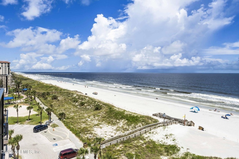 Enjoy panoramic, floor-to-ceiling views of the Atlantic from - Beach Condo for sale in Jacksonville Beach, Florida on Beachhouse.com