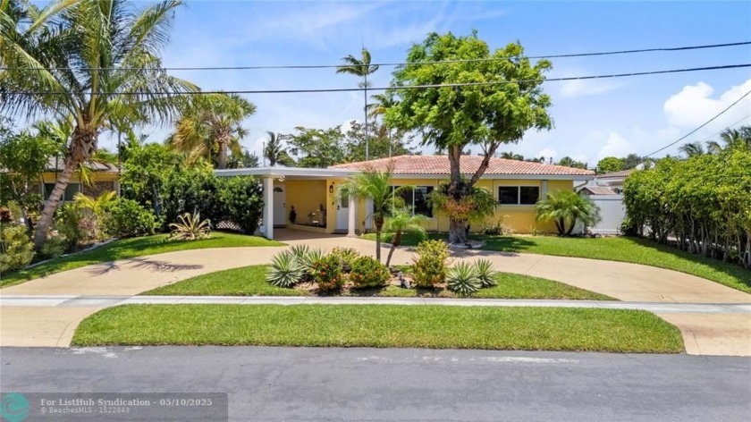 Priced to sell in Garden Isles, this ocean-access gem offers S - Beach Home for sale in Pompano Beach, Florida on Beachhouse.com