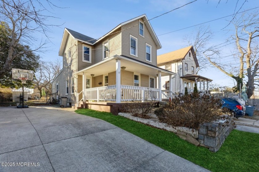 Charming 3-bedroom, 1-bathroom home on a rare oversized lot just - Beach Home for sale in Bradley Beach, New Jersey on Beachhouse.com