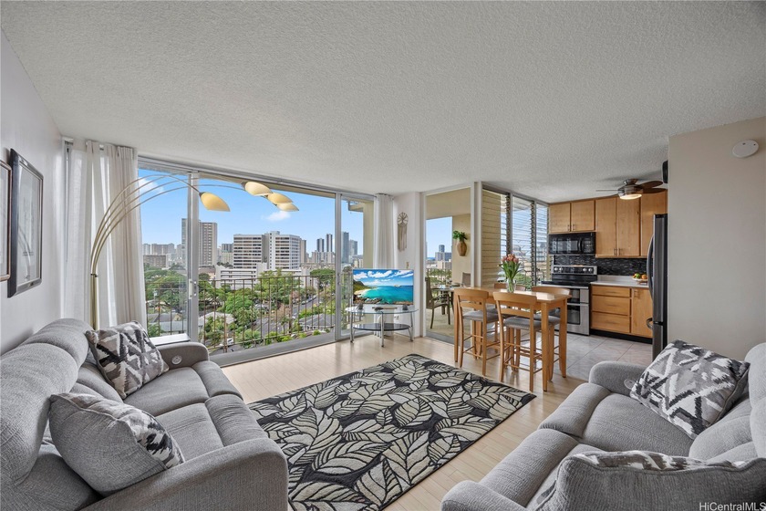 A spacious livable lanai is the focal point of this quiet - Beach Condo for sale in Honolulu, Hawaii on Beachhouse.com