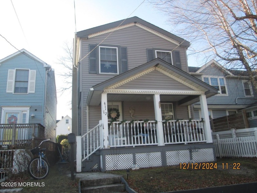 Great opportunity to own this four bedroom home just four blocks - Beach Home for sale in Bradley Beach, New Jersey on Beachhouse.com