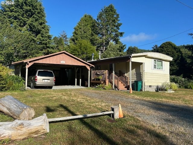 NEW PRICE! Nice, roomy 14' wide 2bd 1ba single wide manufactured - Beach Home for sale in Rockaway Beach, Oregon on Beachhouse.com