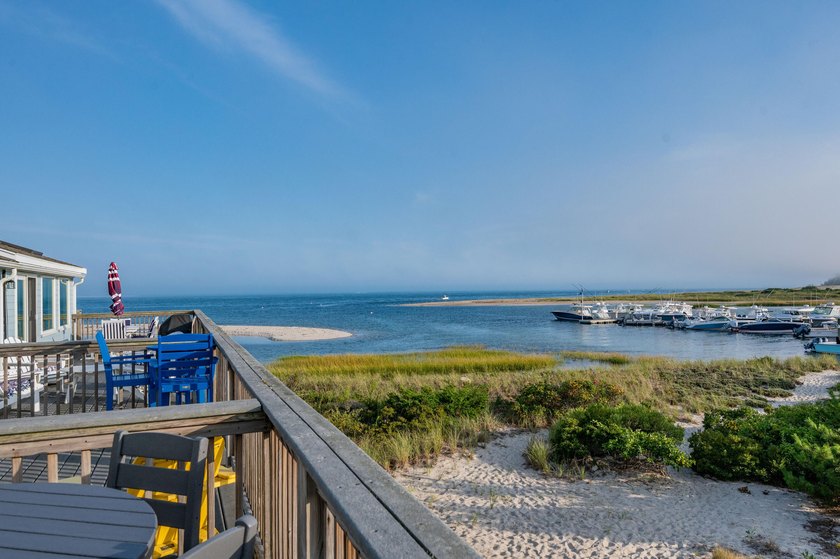 Beautifully renovated inside and out oceanfront townhome nestled - Beach Condo for sale in Chatham, Massachusetts on Beachhouse.com