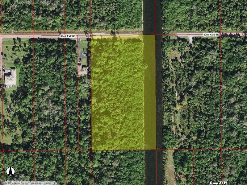 LARGE CANAL LOT 5.61 ACRES WITH EXTRA FILL ON THE 860 FT CANAL - Beach Acreage for sale in Naples, Florida on Beachhouse.com