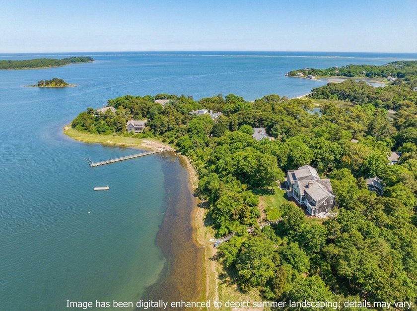 Nestled above the shimmering waters of Bassing Harbor, this - Beach Home for sale in North Chatham, Massachusetts on Beachhouse.com