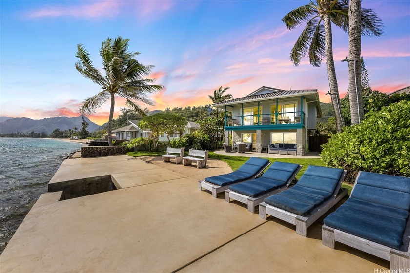 Oceanfront (occasionally beachfront) home, across from Sacred - Beach Home for sale in Hauula, Hawaii on Beachhouse.com