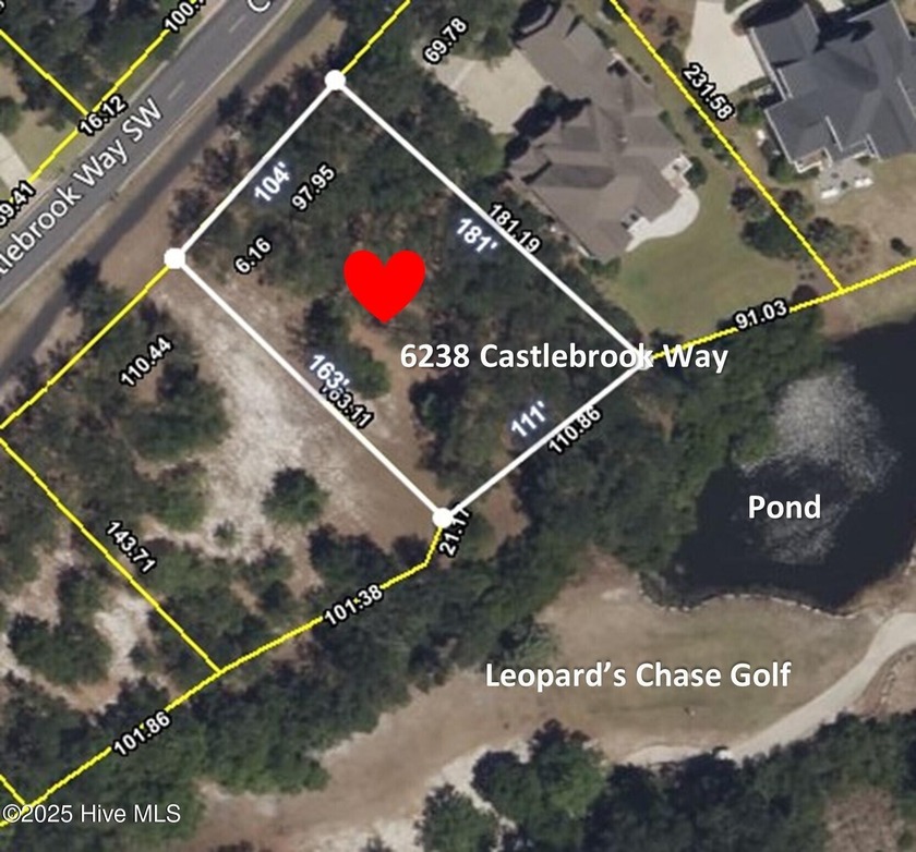 Beautiful golf course homesite on the tee box of Leopard's Chase - Beach Lot for sale in Ocean Isle Beach, North Carolina on Beachhouse.com