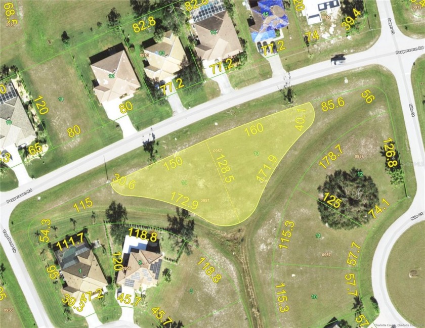 This oversized, 2 lot, home site property will provide a - Beach Lot for sale in Punta Gorda, Florida on Beachhouse.com