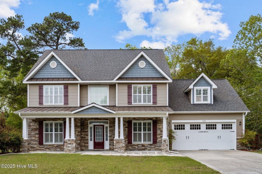 Situated on just over an acre on a cul-de-sac lot, this home is - Beach Home for sale in Sneads Ferry, North Carolina on Beachhouse.com