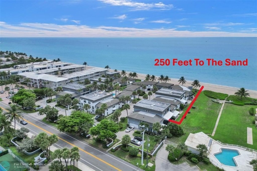 This Gorgeous Townhouse Offers Unobstructed Ocean Views From - Beach Townhome/Townhouse for sale in Hillsboro Beach, Florida on Beachhouse.com