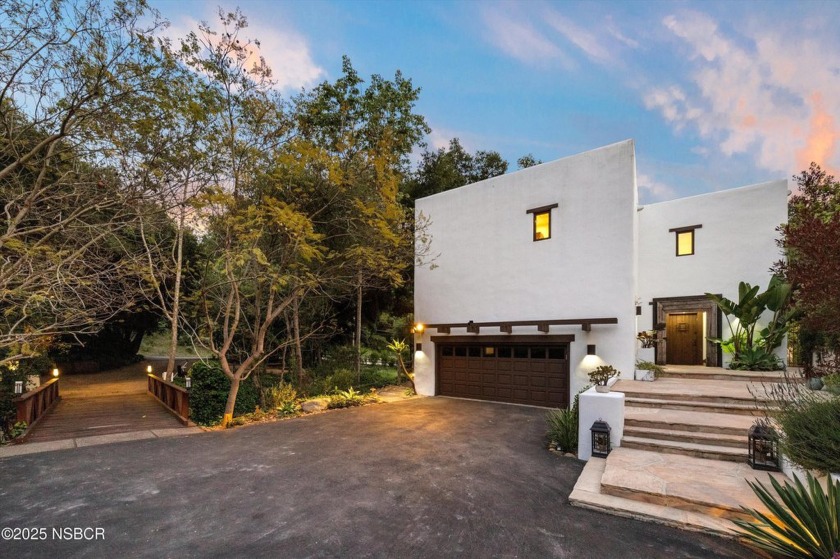 Tucked away in Santa Barbara's verdant Sycamore Canyon, this - Beach Home for sale in Santa Barbara, California on Beachhouse.com