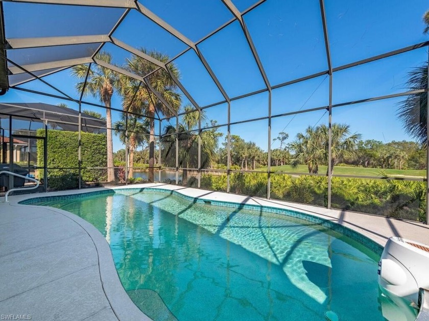 Expansive golf and lake views are what you'll see when you enter - Beach Home for sale in Fort Myers, Florida on Beachhouse.com