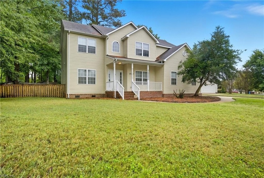 Spacious and inviting, this 5-bedroom, 3-bath, 2-story home - Beach Home for sale in Chesapeake, Virginia on Beachhouse.com