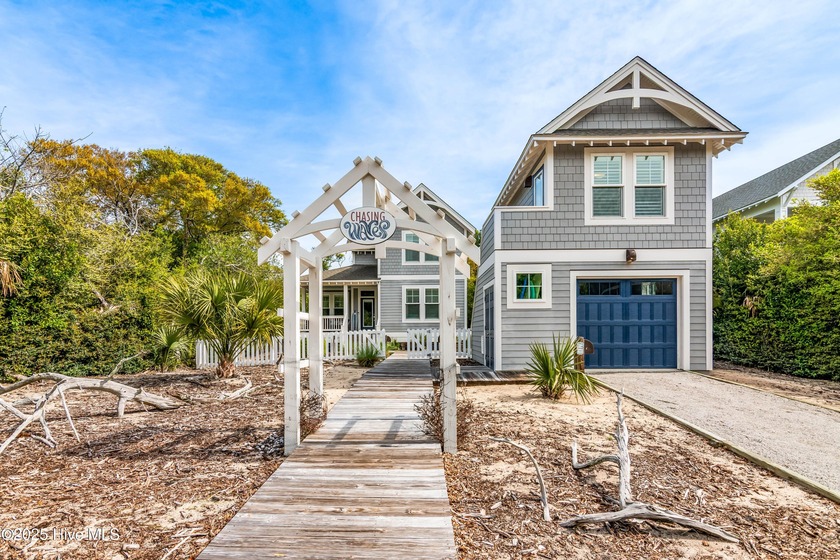 Exuding curb appeal, this four-bedroom, 3.5-bath 2017-built home - Beach Home for sale in Bald Head Island, North Carolina on Beachhouse.com