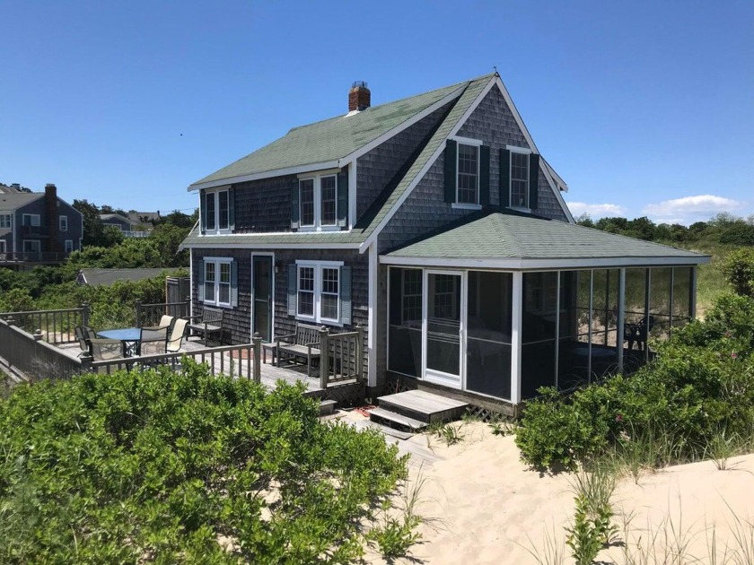 Magnificent views of Cape Cod Bay from this vintage 1930s - Beach Home for sale in Dennis, Massachusetts on Beachhouse.com
