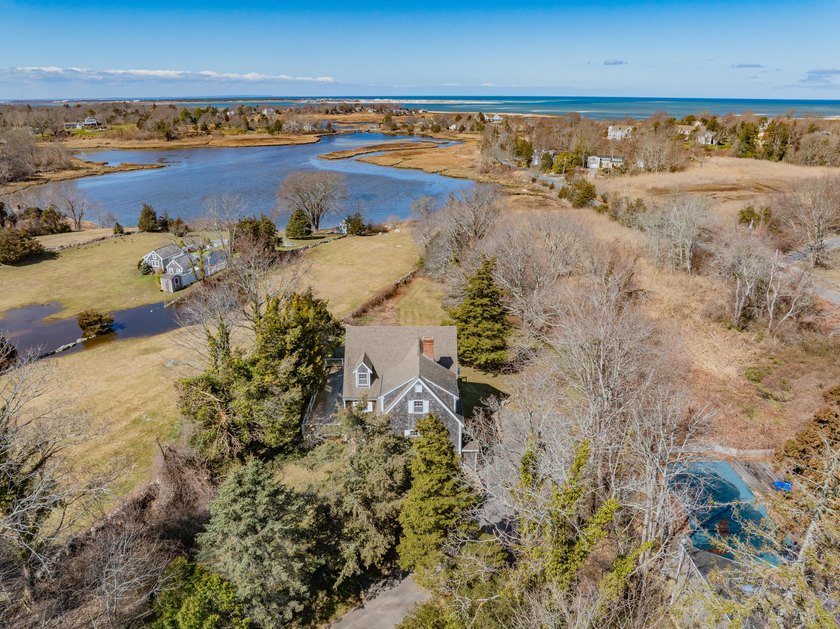 Mesmerizing views across Mill Pond to the Keveney Lane Bridge - Beach Home for sale in Yarmouth Port, Massachusetts on Beachhouse.com
