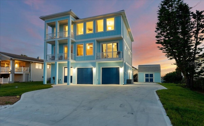 COMPLETED 2023. OCEAN AND INTRACOASTAL VIEWS. GLASS FRONT - Beach Home for sale in Flagler Beach, Florida on Beachhouse.com