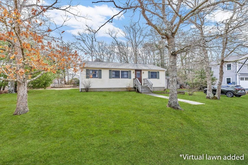 Step into this delightful three-bedroom, one-bathroom - Beach Home for sale in East Falmouth, Massachusetts on Beachhouse.com