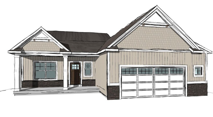 This new construction Ranch Style home was built by the Award - Beach Home for sale in Spring Lake, Michigan on Beachhouse.com