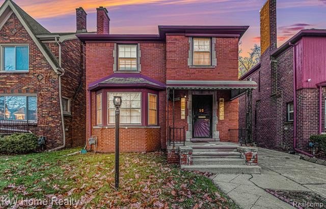 Welcome to this classic, brick colonial nestled in highly - Beach Home for sale in Detroit, Michigan on Beachhouse.com