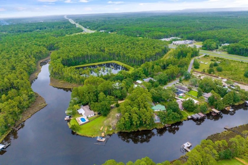 Large waterfront lot onMallet Bayou.  Located on cul de sac - Beach Lot for sale in Freeport, Florida on Beachhouse.com