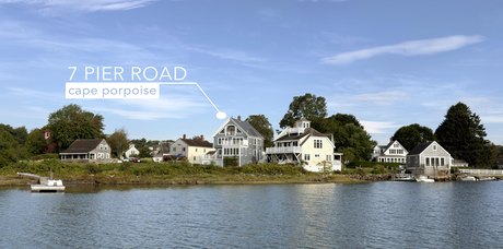 With unobstructed panoramic views of Cape Porpoise harbor and - Beach Condo for sale in Kennebunkport, Maine on Beachhouse.com