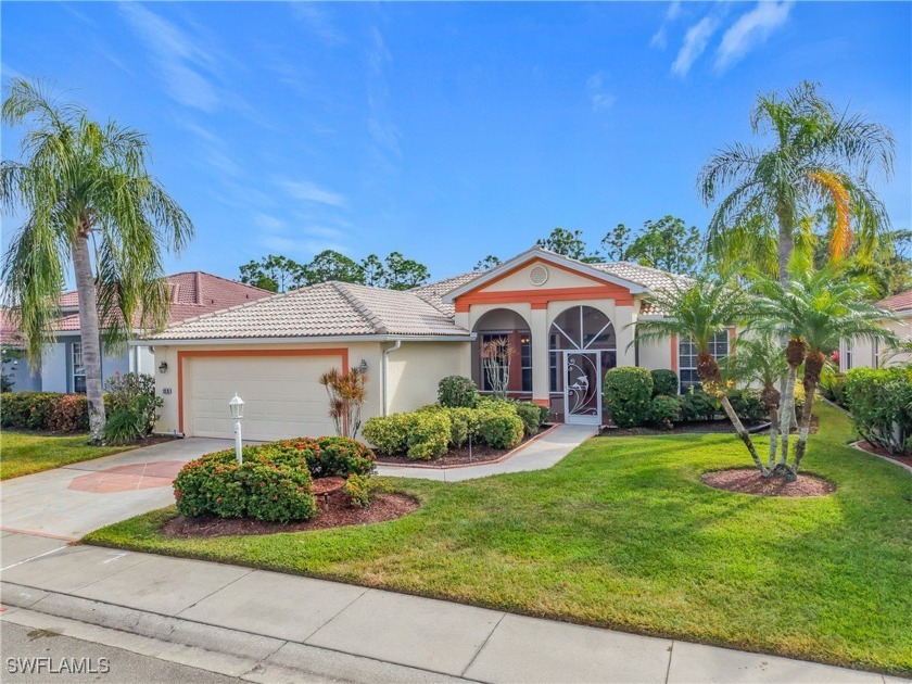 Sunny home with an oversized outdoor living area and plenty of - Beach Home for sale in North Fort Myers, Florida on Beachhouse.com