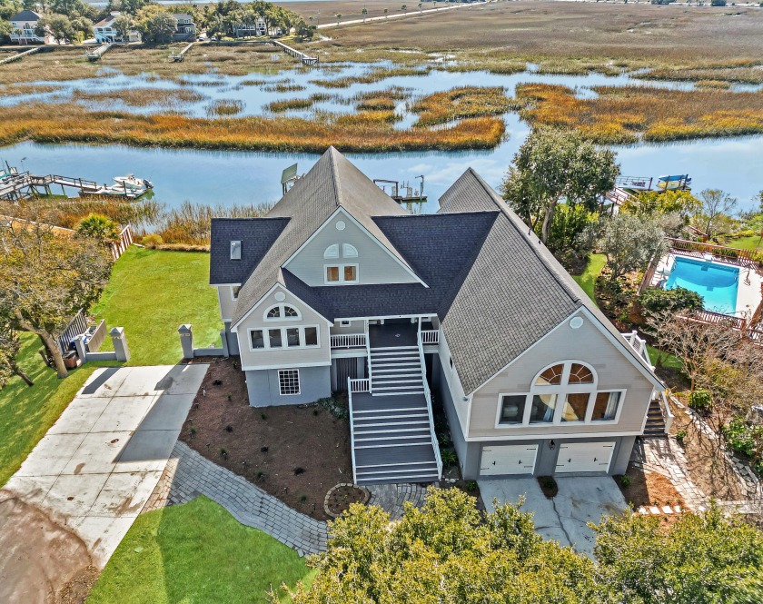 Welcome to your dream deep water home nestled on the serene Oak - Beach Home for sale in Charleston, South Carolina on Beachhouse.com