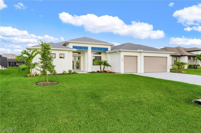 Stunning Gulf-access home with soaring ceilings and expansive - Beach Home for sale in Cape Coral, Florida on Beachhouse.com