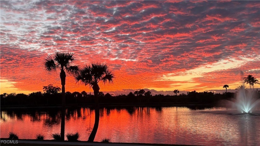 Enjoy the stunning sunset views as you look across to a preserve - Beach Condo for sale in Fort Myers, Florida on Beachhouse.com