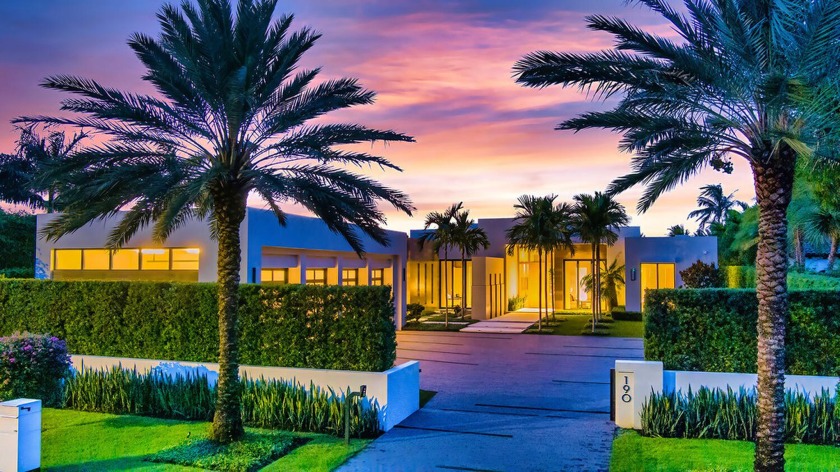 Gated High-Styled Intracoastal Estate sited along fashionable - Beach Home for sale in Boca Raton, Florida on Beachhouse.com